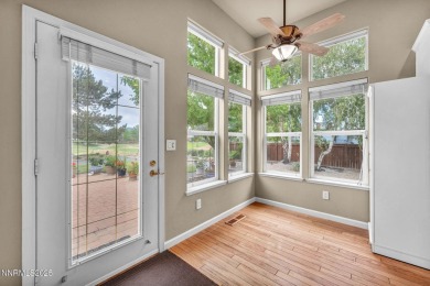 Stunning two-story home situated on the 15th green at Dayton on Dayton Valley Golf Club At Legado in Nevada - for sale on GolfHomes.com, golf home, golf lot