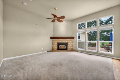 Stunning two-story home situated on the 15th green at Dayton on Dayton Valley Golf Club At Legado in Nevada - for sale on GolfHomes.com, golf home, golf lot