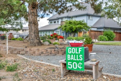 Stunning two-story home situated on the 15th green at Dayton on Dayton Valley Golf Club At Legado in Nevada - for sale on GolfHomes.com, golf home, golf lot