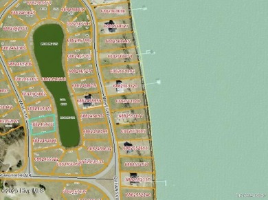 Beautiful pond front homesite in the gated community of Occano on Occano Golf Course in North Carolina - for sale on GolfHomes.com, golf home, golf lot
