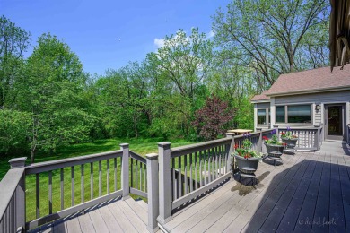 Nestled on a scenic lot in an end of cul-de-sac location, this on Eagle Ridge Inn and Resort in Illinois - for sale on GolfHomes.com, golf home, golf lot