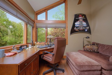 Nestled on a scenic lot in an end of cul-de-sac location, this on Eagle Ridge Inn and Resort in Illinois - for sale on GolfHomes.com, golf home, golf lot