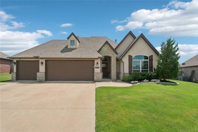 Discover this custom built, two story home offering 5 bedrooms on Forest Ridge Golf Club in Oklahoma - for sale on GolfHomes.com, golf home, golf lot