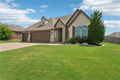 Discover this custom built, two story home offering 5 bedrooms on Forest Ridge Golf Club in Oklahoma - for sale on GolfHomes.com, golf home, golf lot