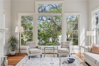 Price Improved! Enjoy panoramic marsh views from this elegant on Colleton River Plantation Club in South Carolina - for sale on GolfHomes.com, golf home, golf lot