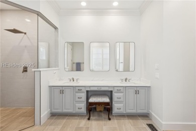 Price Improved! Enjoy panoramic marsh views from this elegant on Colleton River Plantation Club in South Carolina - for sale on GolfHomes.com, golf home, golf lot