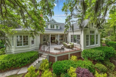 Price Improved! Enjoy panoramic marsh views from this elegant on Colleton River Plantation Club in South Carolina - for sale on GolfHomes.com, golf home, golf lot