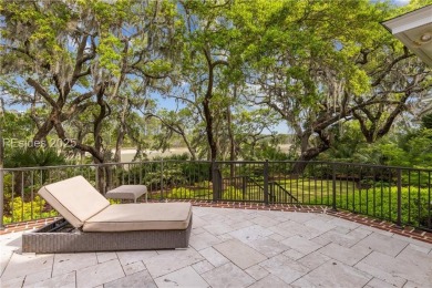 Price Improved! Enjoy panoramic marsh views from this elegant on Colleton River Plantation Club in South Carolina - for sale on GolfHomes.com, golf home, golf lot