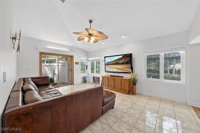 This stunning 3-bedroom, 3-bath residence den or bonus room on Fiddlesticks Country Club in Florida - for sale on GolfHomes.com, golf home, golf lot