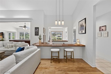 This stunning 3-bedroom, 3-bath residence den or bonus room on Fiddlesticks Country Club in Florida - for sale on GolfHomes.com, golf home, golf lot