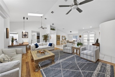 This stunning 3-bedroom, 3-bath residence den or bonus room on Fiddlesticks Country Club in Florida - for sale on GolfHomes.com, golf home, golf lot