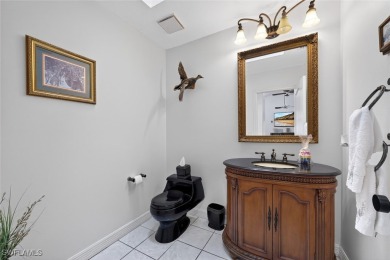 This stunning 3-bedroom, 3-bath residence den or bonus room on Fiddlesticks Country Club in Florida - for sale on GolfHomes.com, golf home, golf lot