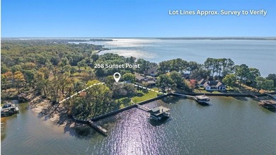 Located on a beautiful 0.87-acre treed lot with 396 feet of on Pinnacle Golf and Boat Club in Texas - for sale on GolfHomes.com, golf home, golf lot