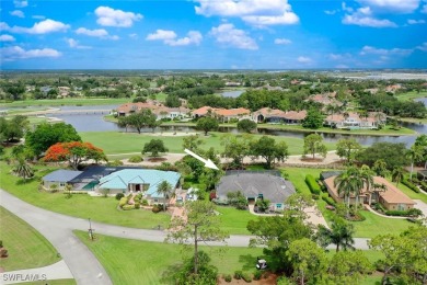 This stunning 3-bedroom, 3-bath residence den or bonus room on Fiddlesticks Country Club in Florida - for sale on GolfHomes.com, golf home, golf lot