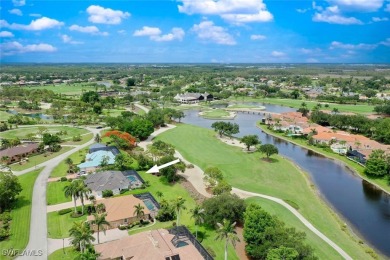 This stunning 3-bedroom, 3-bath residence den or bonus room on Fiddlesticks Country Club in Florida - for sale on GolfHomes.com, golf home, golf lot