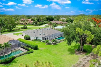 This stunning 3-bedroom, 3-bath residence den or bonus room on Fiddlesticks Country Club in Florida - for sale on GolfHomes.com, golf home, golf lot