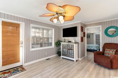 Bright  cheery 2BR/1BA beach cottage, 2024 ROOF  HVAC. Located on Prestwick Country Club in South Carolina - for sale on GolfHomes.com, golf home, golf lot
