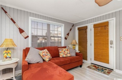 Bright  cheery 2BR/1BA beach cottage, 2024 ROOF  HVAC. Located on Prestwick Country Club in South Carolina - for sale on GolfHomes.com, golf home, golf lot