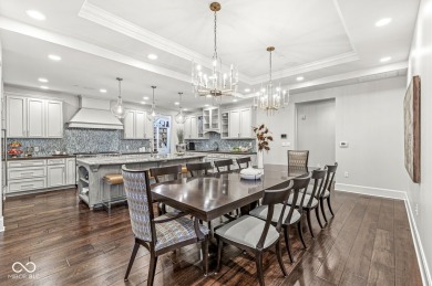 Step into a world of elegance with this stunning Carmel on Mohawk Hills Golf Club in Indiana - for sale on GolfHomes.com, golf home, golf lot