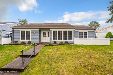 This renovated St. Tropez model has an exceptional location with on Leisure Village West Assoc. in New Jersey - for sale on GolfHomes.com, golf home, golf lot