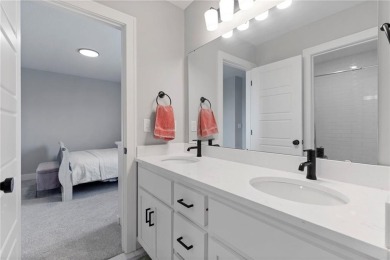 Showstopper in Edgewater at Creekmoor - Backing to the 16th Hole on Golf Club of Creekmoor in Missouri - for sale on GolfHomes.com, golf home, golf lot