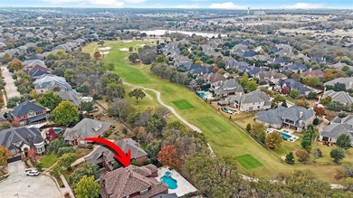 Meticulously maintained 2-story in Lantana overlooking the 7th on Lantana Golf Club in Texas - for sale on GolfHomes.com, golf home, golf lot