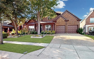 Meticulously maintained 2-story in Lantana overlooking the 7th on Lantana Golf Club in Texas - for sale on GolfHomes.com, golf home, golf lot