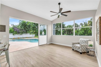 Step into this beautifully upgraded 3-bedroom, 2-bathroom home on Pinemoor West Golf Club in Florida - for sale on GolfHomes.com, golf home, golf lot