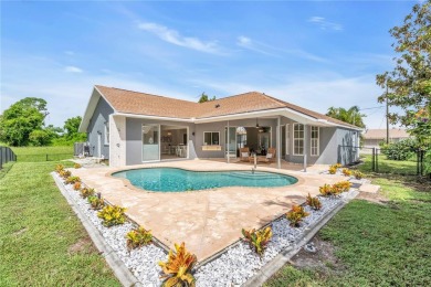 Step into this beautifully upgraded 3-bedroom, 2-bathroom home on Pinemoor West Golf Club in Florida - for sale on GolfHomes.com, golf home, golf lot