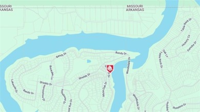 Build your dream home or invest in this gorgeous lakefront lot on Holiday Island Executive Golf Course in Arkansas - for sale on GolfHomes.com, golf home, golf lot