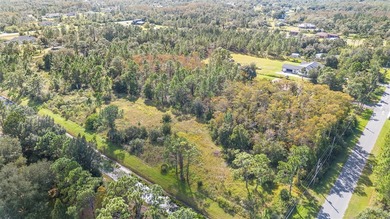 Wedgefield Opportunity! Nearly 5 acres of land--cleared and on Wedgefield Golf Club in Florida - for sale on GolfHomes.com, golf home, golf lot
