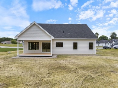 This beautifully appointed custom ranch is now complete and on Dunegrass Golf Club in Maine - for sale on GolfHomes.com, golf home, golf lot