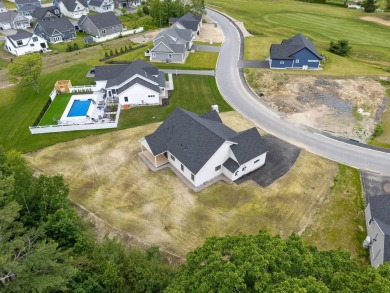 This beautifully appointed custom ranch is now complete and on Dunegrass Golf Club in Maine - for sale on GolfHomes.com, golf home, golf lot