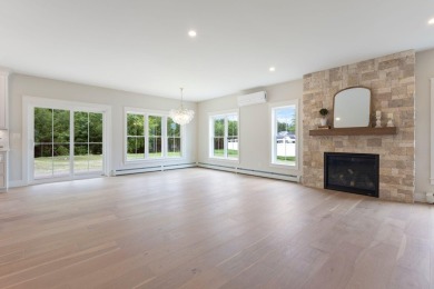 This beautifully appointed custom ranch is now complete and on Dunegrass Golf Club in Maine - for sale on GolfHomes.com, golf home, golf lot