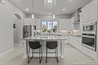Upgrades galore...10' Ceilings, 8' Doors, Faux Beams in LR on Vaaler Creek Golf Club in Texas - for sale on GolfHomes.com, golf home, golf lot