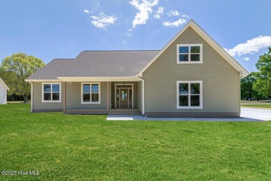 New construction with golf course views! Luxury living just on Chowan Golf and Country Club in North Carolina - for sale on GolfHomes.com, golf home, golf lot