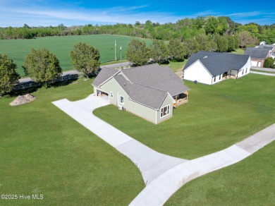 New construction with golf course views! Luxury living just on Chowan Golf and Country Club in North Carolina - for sale on GolfHomes.com, golf home, golf lot