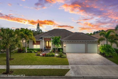 Step inside this like-new custom home, nestled in Suntree's on Suntree Country Club in Florida - for sale on GolfHomes.com, golf home, golf lot