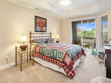 This first floor condo overlooks the tranquil waterway of Indian on Riverbend Golf and Country Club in Florida - for sale on GolfHomes.com, golf home, golf lot