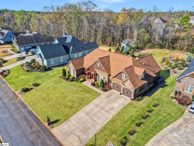 Welcome to your dream home at 235 Audubon Acres Drive! Nestled on Smithfields Country Club in South Carolina - for sale on GolfHomes.com, golf home, golf lot