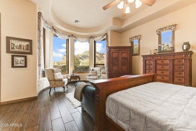 Offered turnkey furnished minus personal items. Unmatched Views on Superstition Mountain Club - Lost Gold in Arizona - for sale on GolfHomes.com, golf home, golf lot