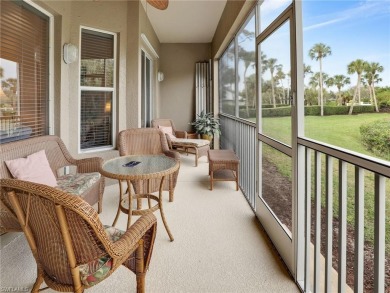 This first floor condo overlooks the tranquil waterway of Indian on Riverbend Golf and Country Club in Florida - for sale on GolfHomes.com, golf home, golf lot