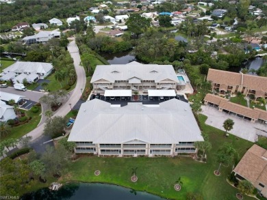 This first floor condo overlooks the tranquil waterway of Indian on Riverbend Golf and Country Club in Florida - for sale on GolfHomes.com, golf home, golf lot