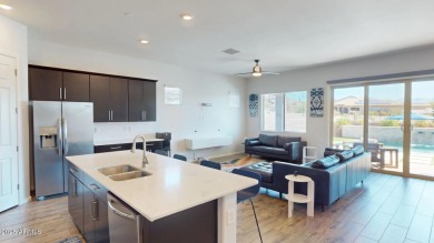 Resort-style living in the highly desirable Estrella Mountain on Estrella Mountain Ranch Golf Course in Arizona - for sale on GolfHomes.com, golf home, golf lot