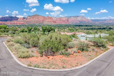 Prestigious Sedona Golf Resort Custom Building Site. Corner lot on Sedona Golf Resort in Arizona - for sale on GolfHomes.com, golf home, golf lot