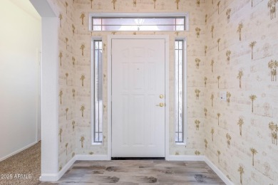 This gorgeous 2 bedroom, 2 bath home with a den is located in on Arizona Traditions Golf Club in Arizona - for sale on GolfHomes.com, golf home, golf lot