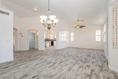 This gorgeous 2 bedroom, 2 bath home with a den is located in on Arizona Traditions Golf Club in Arizona - for sale on GolfHomes.com, golf home, golf lot