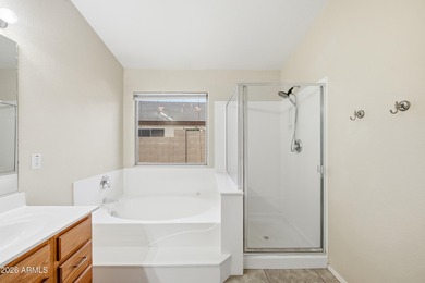 Move-in ready with OWNED SOLAR in highly sought-after Estrella on Estrella Mountain Ranch Golf Course in Arizona - for sale on GolfHomes.com, golf home, golf lot