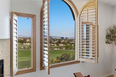 Guard-gated 2-story w/unobstructed views of the 5th & 14th on Red Rock Country Club in Nevada - for sale on GolfHomes.com, golf home, golf lot