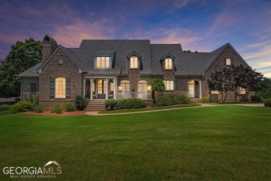 This custom 6 (potentially 8) bedroom / 6.5 bathroom French on The Club River Forest in Georgia - for sale on GolfHomes.com, golf home, golf lot